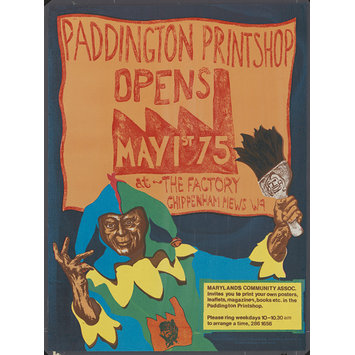 Poster - Paddington Printshop Opens Poster - Paddington Printshop Opens