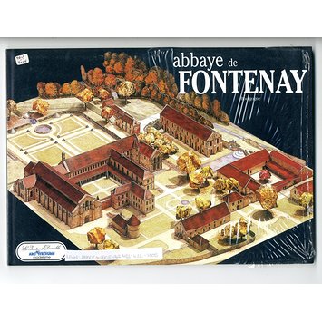 Paper model - Abbaye de Fontenay Paper model - Abbaye de Fontenay