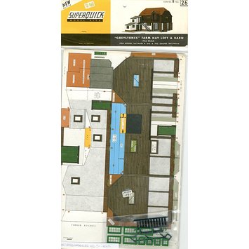 Paper model - "Greystones" Farm Hay Loft & Barn Paper model - "Greystones" Farm Hay Loft & Barn