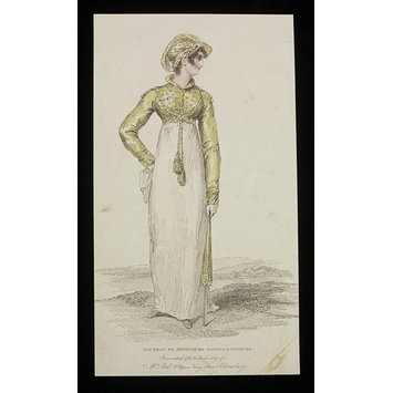 Fashion plate - Duchess of Angoulême Bonnet & Spencer Fashion plate - Duchess of Angoulême Bonnet & Spencer