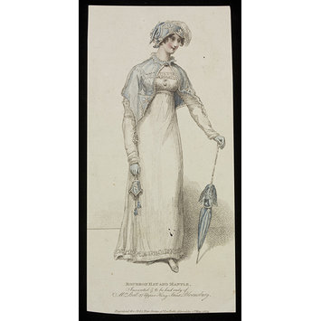 Fashion plate - Bourbon Hat and Mantle Fashion plate - Bourbon Hat and Mantle