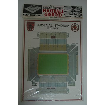 Paper model - Arsenal Stadium Paper model - Arsenal Stadium