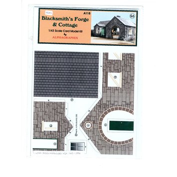 Model - Blacksmith's Forge & Cottage Model - Blacksmith's Forge & Cottage