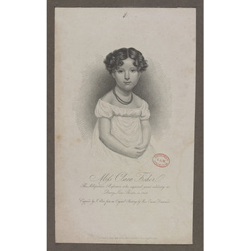 Print - Miss Clara Fisher Print - Miss Clara Fisher