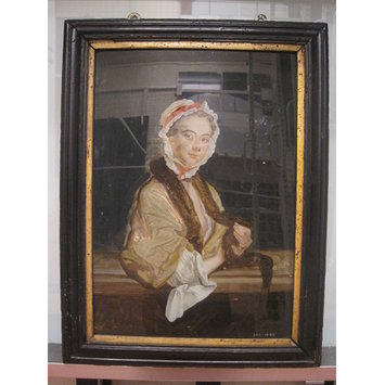 Painting on glass Painting on glass