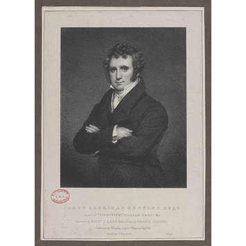 Print - James Sheridan Knowles Print - James Sheridan Knowles