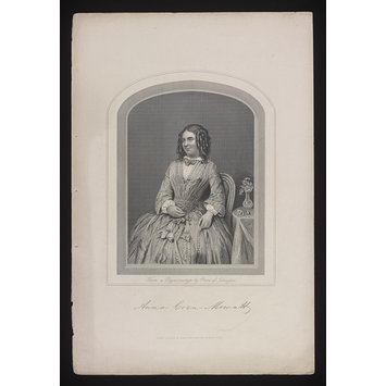 Print - Anna Cora Mowatt Print - Anna Cora Mowatt