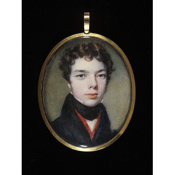Portrait miniature - George Lance Portrait miniature - George Lance