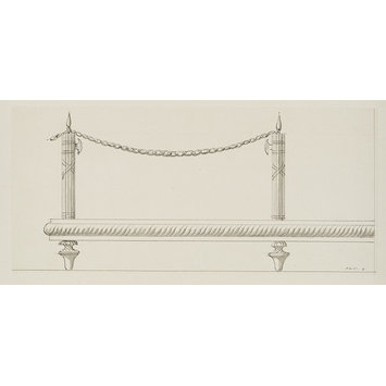 Design for a silver plateau Design for a silver plateau