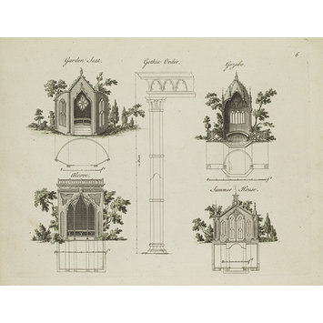 Print - Gothic Architecture Decorated Print - Gothic Architecture Decorated