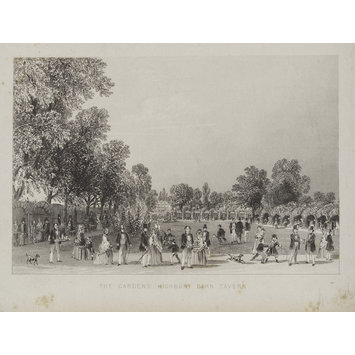The Gardens Highbury Barn Tavern Print V A Search The Collections