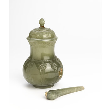 Ewer and cover Ewer and cover