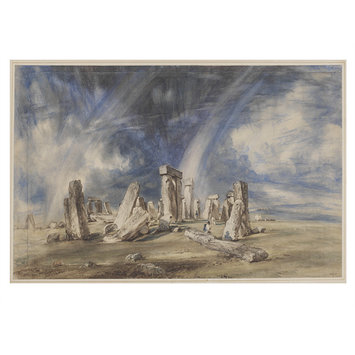 Watercolour - Stonehenge Watercolour - Stonehenge