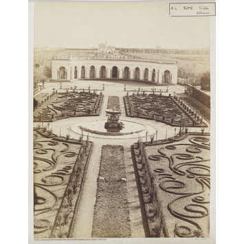 photograph - XXXII, Gardens and Coffee-House of the Villa Albani Cardinal Alessandro Albani, Architect. A.D. 17-? photograph - XXXII, Gardens and Coffee-House of the Villa Albani Cardinal Alessandro Albani, Architect. A.D. 17-?