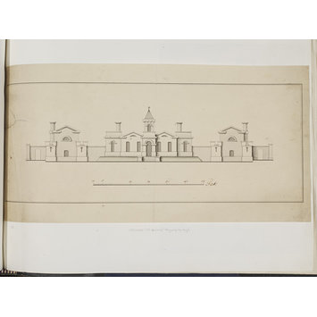 Design - Elevation of The Nunnery, Greenwich Design - Elevation of The Nunnery, Greenwich