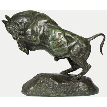 Statuette - Rearing Bull Statuette - Rearing Bull