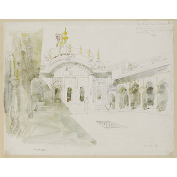Drawing - India. Original Sketches made in the Years 1859-60-61-62. Drawing - India. Original Sketches made in the Years 1859-60-61-62.