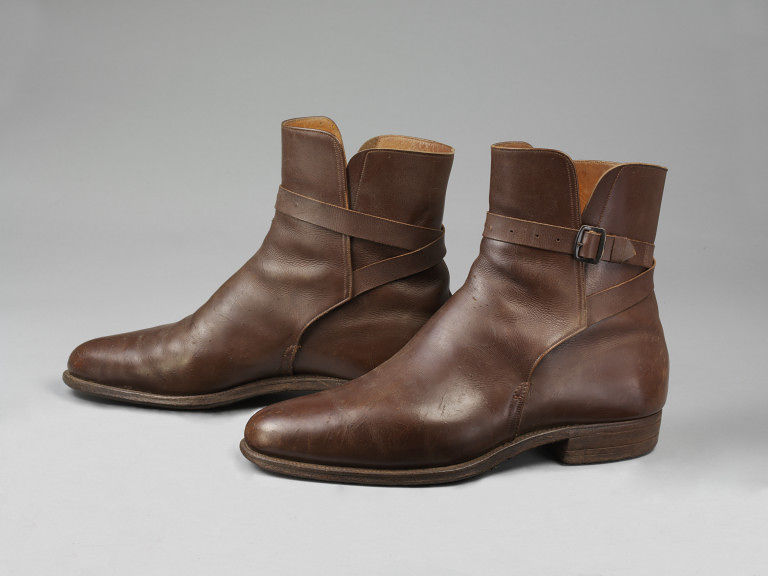 Pair of Riding Boots With Shoe Trees Unknown V&A Explore The Collections