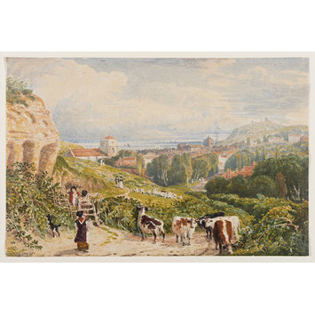 Watercolour - View of Hastings Watercolour - View of Hastings