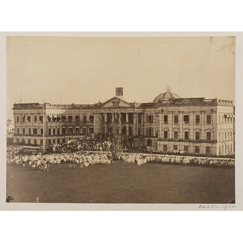 Photograph - Ceremony witnessing the handing of the British Crown from the East India Company to Queen Victoria Photograph - Ceremony witnessing the handing of the British Crown from the East India Company to Queen Victoria