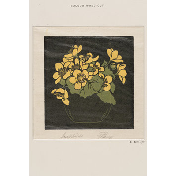 Print - Grosse Schmalzblumen. Print - Grosse Schmalzblumen.