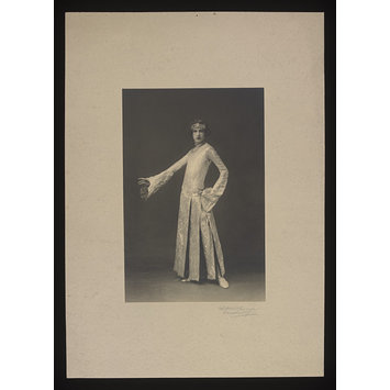 Photograph - Cecil Beaton in costume for an unidentified production Photograph - Cecil Beaton in costume for an unidentified production