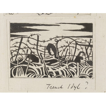 Drawing - Trench Idyl? Drawing - Trench Idyl?