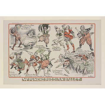 Print - Mr. Punch's Russian Ballet Print - Mr. Punch's Russian Ballet