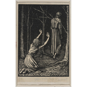 Print - Clerk Saunders' Ghost Print - Clerk Saunders' Ghost
