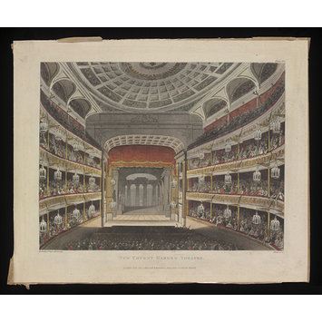 Print - New Covent Garden Theatre Print - New Covent Garden Theatre