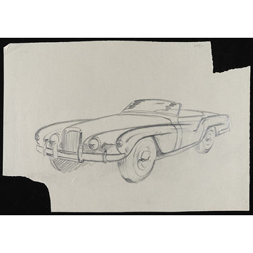 Drawing - Design for a car Drawing - Design for a car