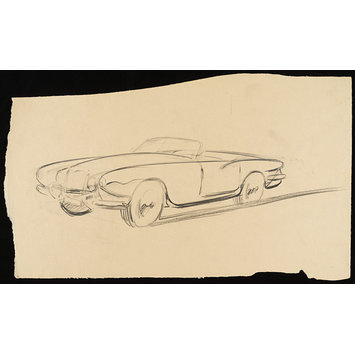 Drawing - Design for a car Drawing - Design for a car
