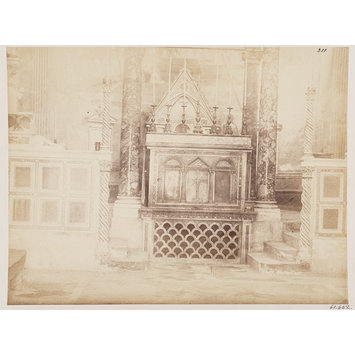 Photograph - Church of SS. Nereus and Achilleus - Frontal of Altar Photograph - Church of SS. Nereus and Achilleus - Frontal of Altar