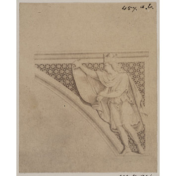 Photograph - Spandrels with Figures and Capitals in Canopy Photograph - Spandrels with Figures and Capitals in Canopy