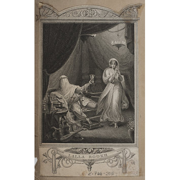 print - LALLA ROOKH, VEILED PROPHET print - LALLA ROOKH, VEILED PROPHET