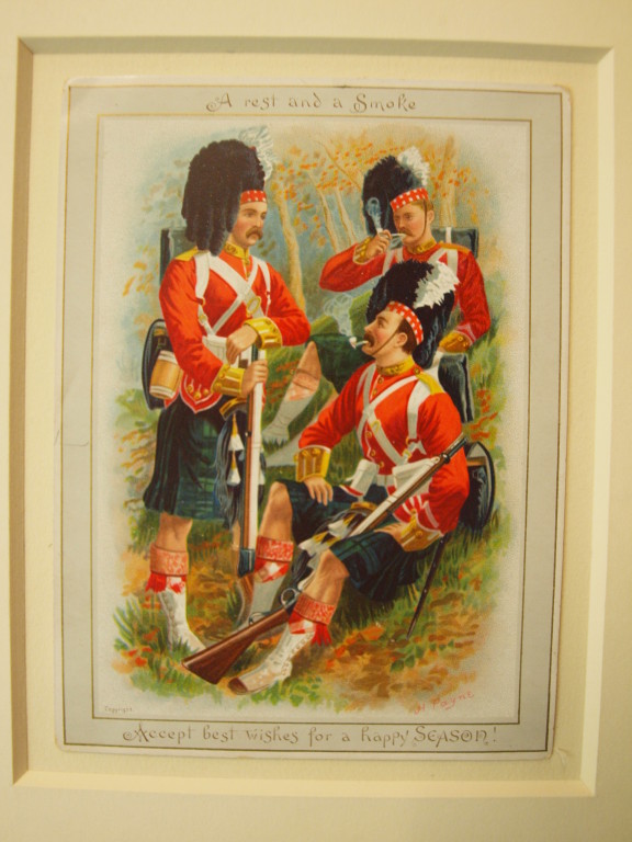 greetings card harry payne v a search the collections address for soldiers christmas cards