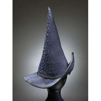 Theatre costume - Hat worn by Idina Menzel as Elphaba in the original 2003 New York production of <i>Wicked</i> and in the London transfer, 2006 Theatre costume - Hat worn by Idina Menzel as Elphaba in the original 2003 New York production of <i>Wicked</i> and in the London transfer, 2006