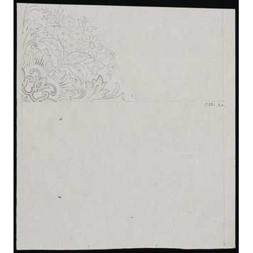 Design for a damask Design for a damask