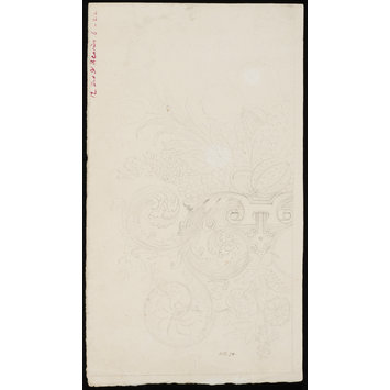 Design for a damask Design for a damask