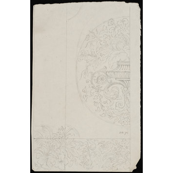 Design for a damask Design for a damask