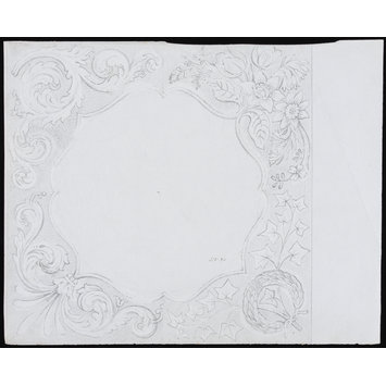 Design for a damask Design for a damask