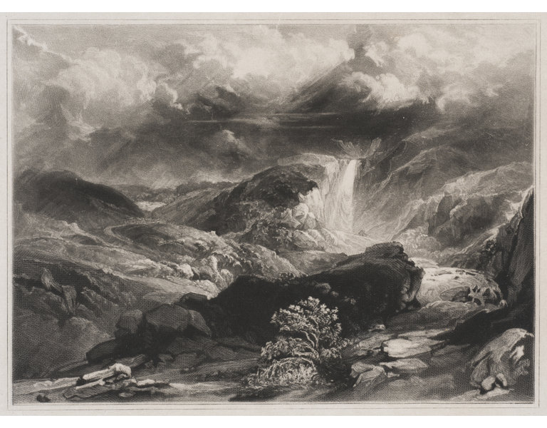 Unidentified landscape | Lucas, David | V&A Explore The Collections