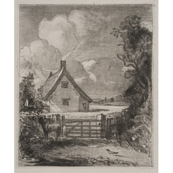 Cottage In A Cornfield Lucas David V A Search The Collections