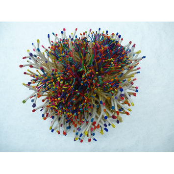 Free standing textile sculpture - Pollination Free standing textile sculpture - Pollination