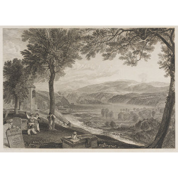 Print - Engraving from Whitaker's 'History of Richmondshire' Print - Engraving from Whitaker's 'History of Richmondshire'