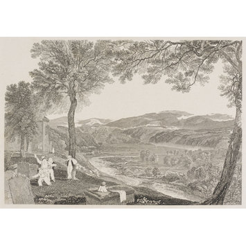 Print - Engraving from Whitaker's 'History of Richmondshire' Print - Engraving from Whitaker's 'History of Richmondshire'