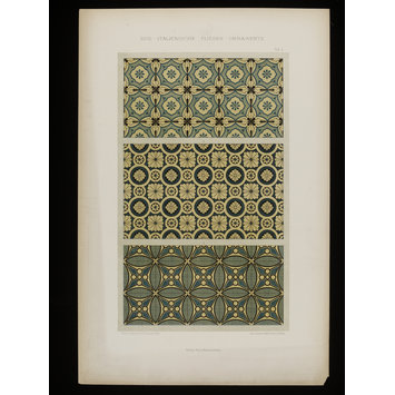 - Süd-italienische Fliesen-Ornamente, nach Originalaufnahmen. Hrsg. von J. E. Jacobsthal - Süd-italienische Fliesen-Ornamente, nach Originalaufnahmen. Hrsg. von J. E. Jacobsthal