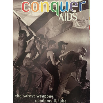 Poster - Conquer AIDS Poster - Conquer AIDS