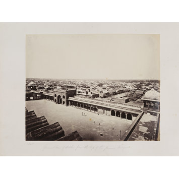 photograph - 1345 - General View of Delhi from the top of the Jamma Masjid photograph - 1345 - General View of Delhi from the top of the Jamma Masjid