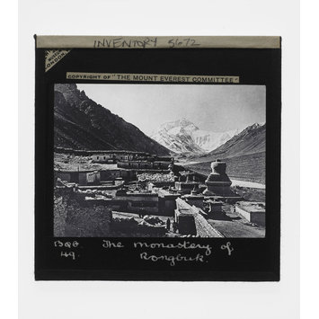 photograph - Slide 49. The Monastery of Rongbuk photograph - Slide 49. The Monastery of Rongbuk
